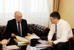 Дмитрий Василенко встретился с руководителем Президентской библиотеки 