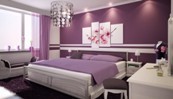 Не красьте спальню в фиолетовый!