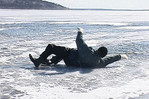 МЧС: Выход на лёд опасен! 