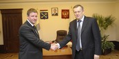 Губернатор провел встречу с главой Управления Минюста РФ по области