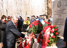 На Синявинских высотах открыли памятную плиту воинам-казахстанцам