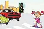 Первоклассникам раздадут правила безопасного поведения на дороге