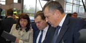 Дмитрий Медведев посетил стенд Ленинградской области на выставке «Золотая осень»