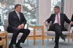 Губернатор встретился с президентом Финляндии
