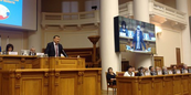 Александр Дрозденко поздравил региональный парламент с 20-летием