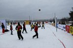 Волейбол на снегу