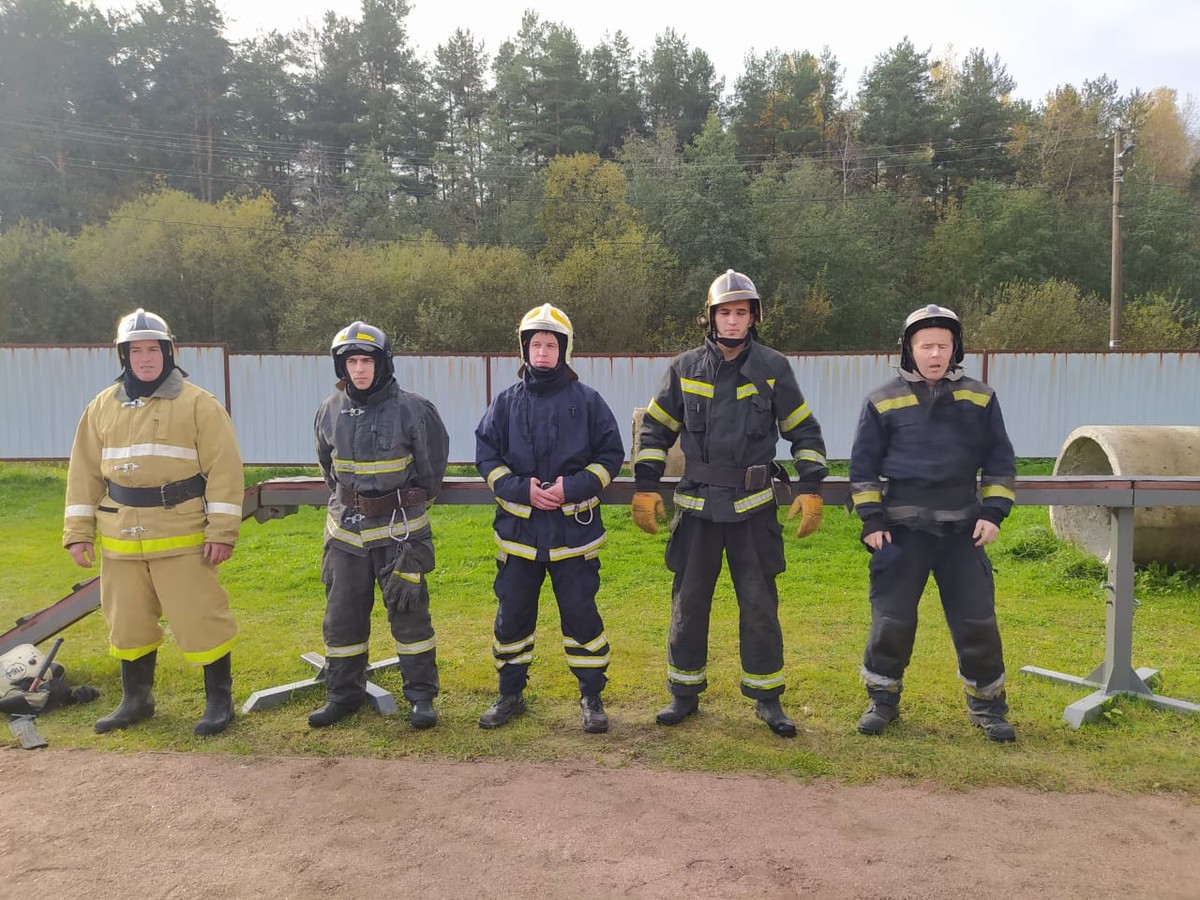 В Отрадном подвели итоги конкурса пожарных на звание «Лучший в профессии»