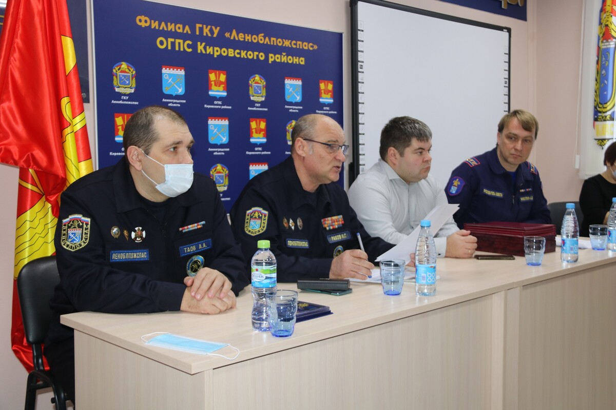 Пожарные Кировского района подвели итоги 2020