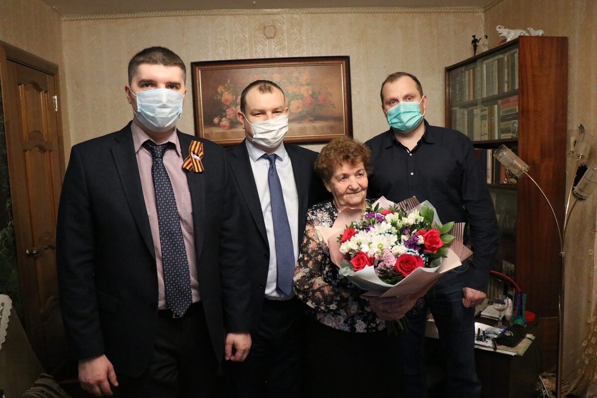Викторине Алексеевне Леонтьевой исполнилось 95 лет! 