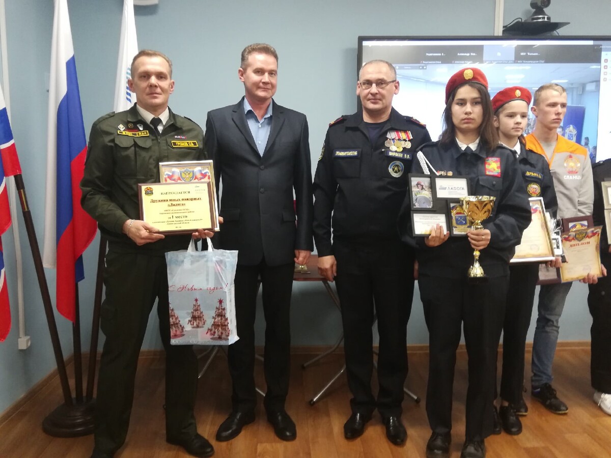 Команда "Ладога" Суховской ООШ объявлена лучшей дружиной юных пожарных региона 