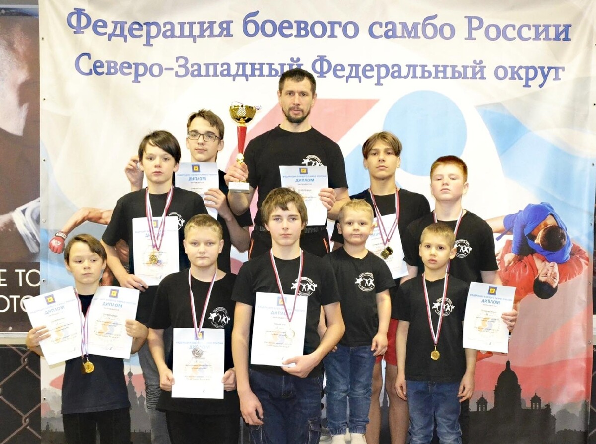 Кубок новичка Северо-Запада по боевому самбо принёс путиловцам очередную победу 