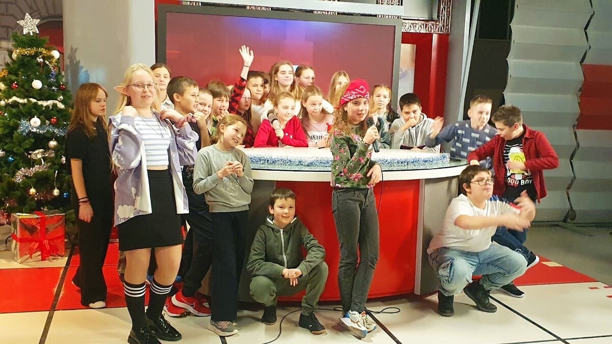 Кировские гимназисты побывали в роли телеведущих 