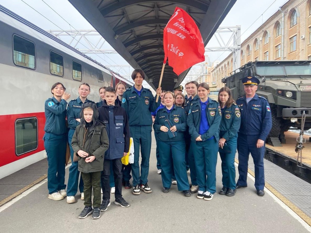 В Петербург прибыл агитационный поезд «Сила в правде»