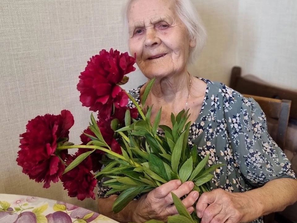 Жительнице села Путилово исполнилось 95 лет! 