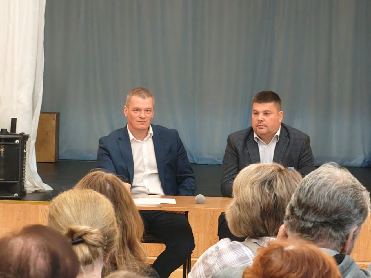 На встрече с главврачом межрайонной больницы На встрече с главврачом межрайонной больницы