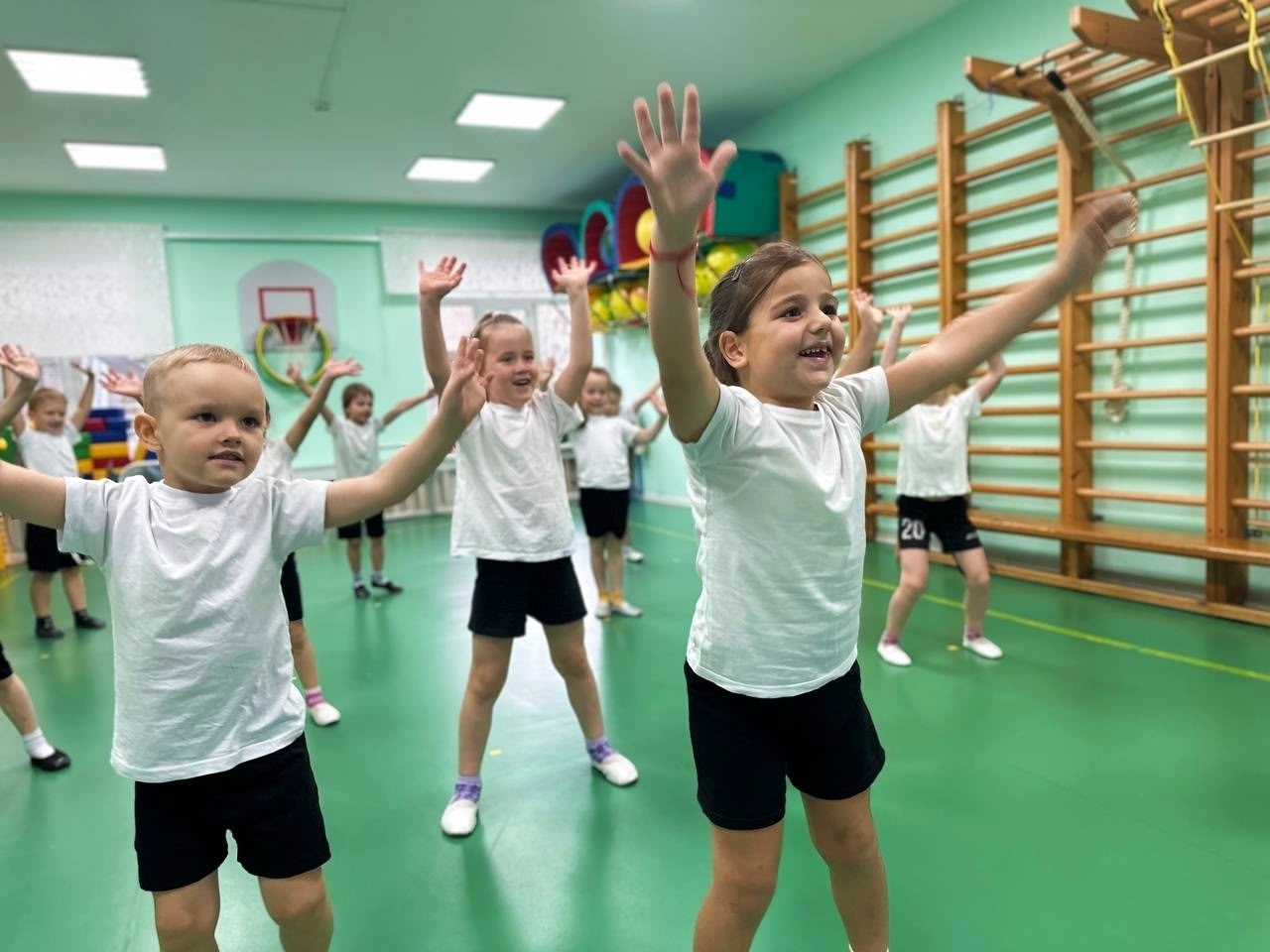 Юные спортсмены из детсада «Солнышко» делают первые шаги к нормативам ГТО 