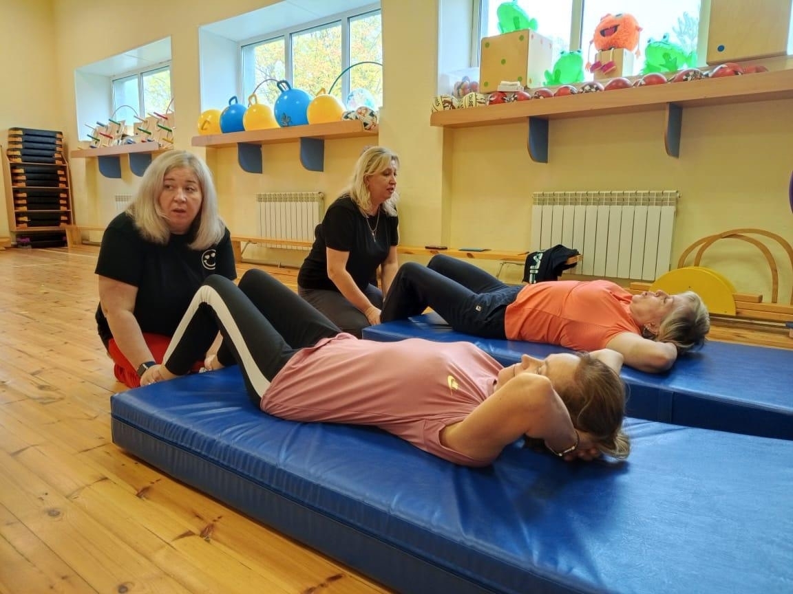 Работники детского сада «Теремок» дружно выполнили нормы ГТО 