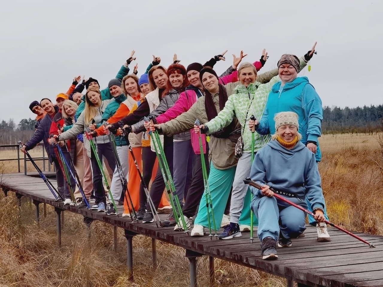 «Шире Шаг, Шлиссельбург» Северная ходьба – лучшие в России!