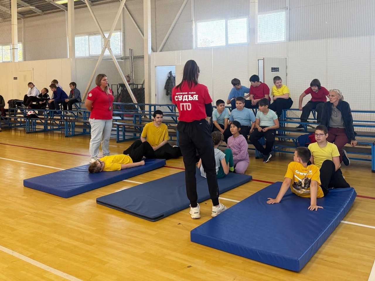 Учащиеся Кировской школы-интерната выполнили нормативы ГТО Учащиеся Кировской школы-интерната выполнили нормативы ГТО