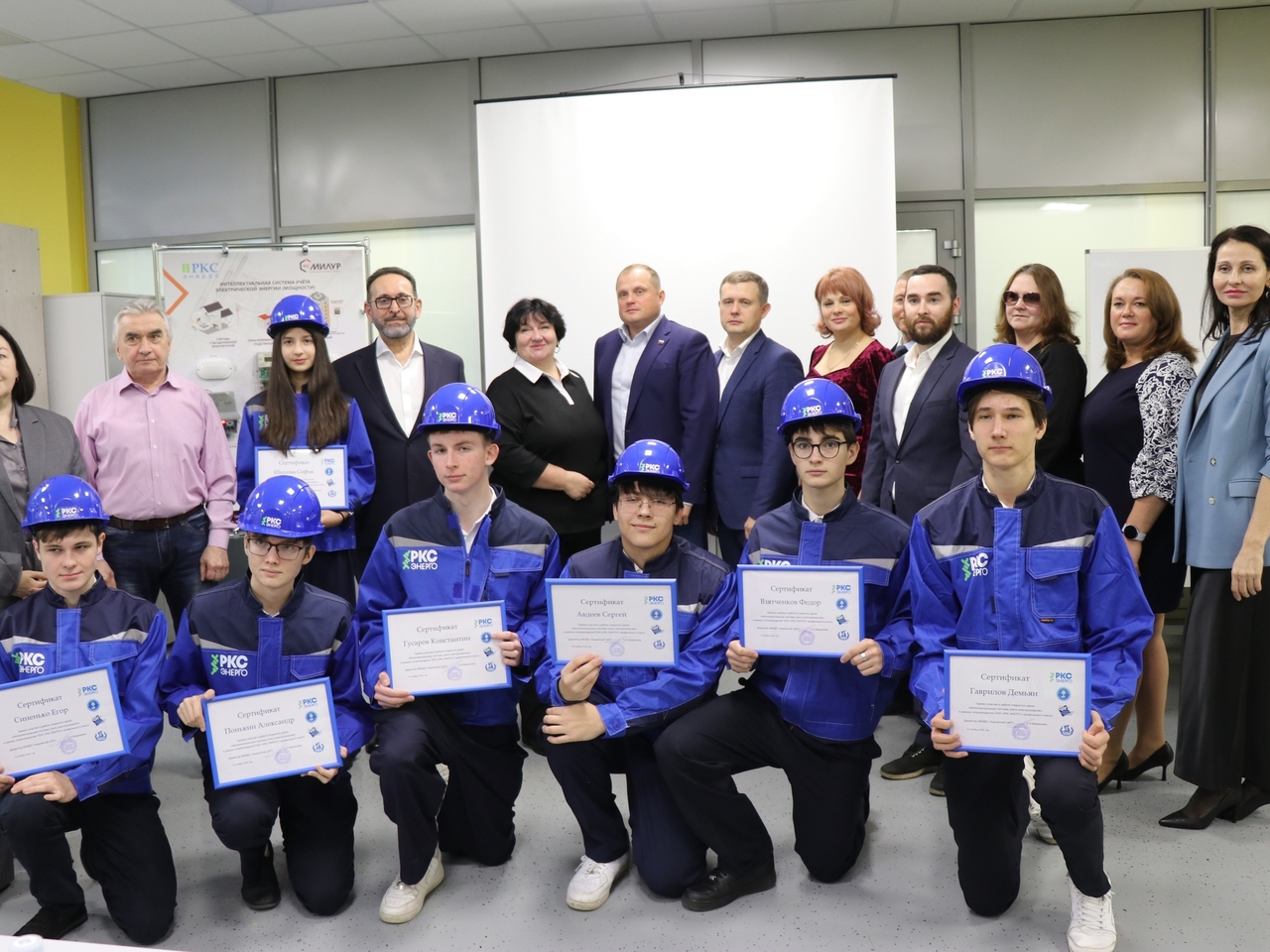 Торжественное открытие профильного класса «Энерго» 