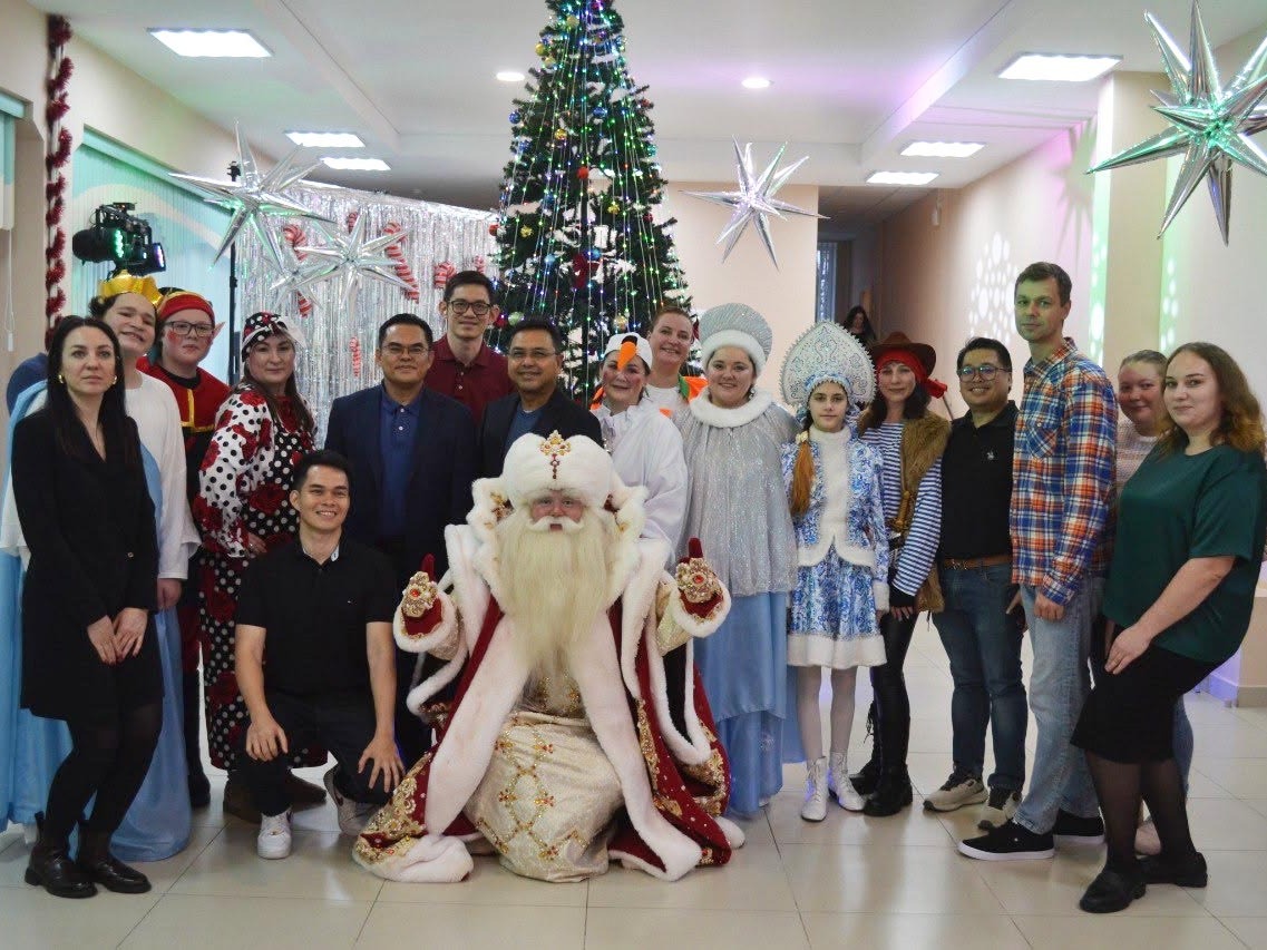 Новогодняя сказка для юных синявинцев Новогодняя сказка для юных синявинцев