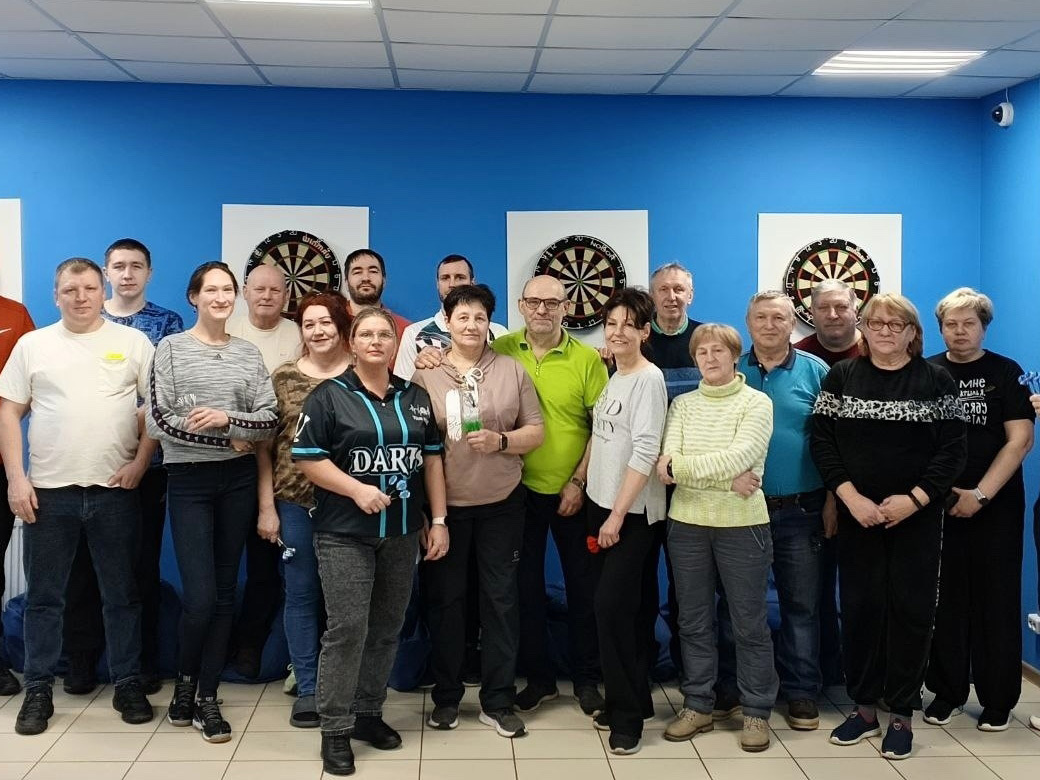 В Шлиссельбурге определили лучших дартсменов 