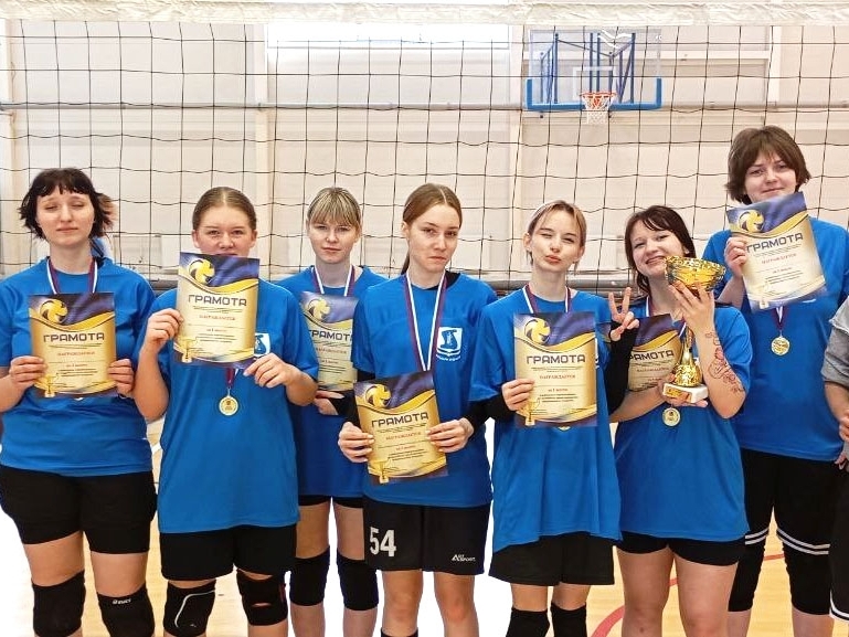 Волейболистки КПТ — лучшие среди допризывной молодёжи 