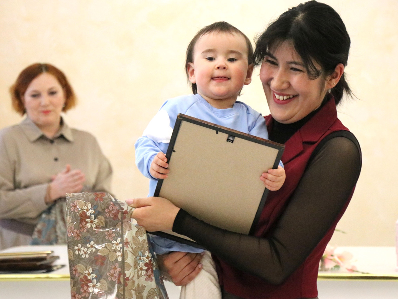 Счастье — это когда близкие рядом! 