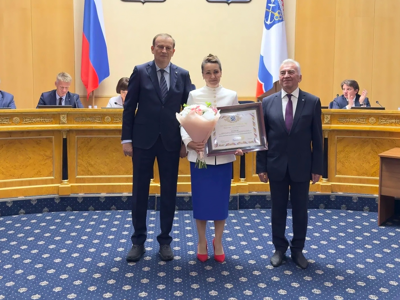 Поздравляем шлиссельбуржцев с наградой! 