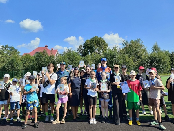 День правовых знаний в летнем лагере города Отрадное