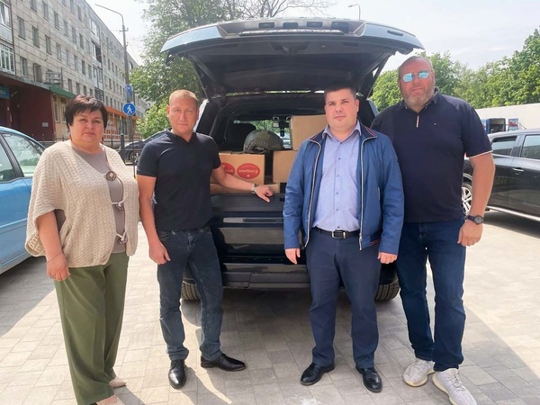 В помощь нашим бойцам от жителей Мги 