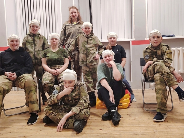 Юные патриоты Назии освоили важные навыки Юные патриоты Назии освоили важные навыки