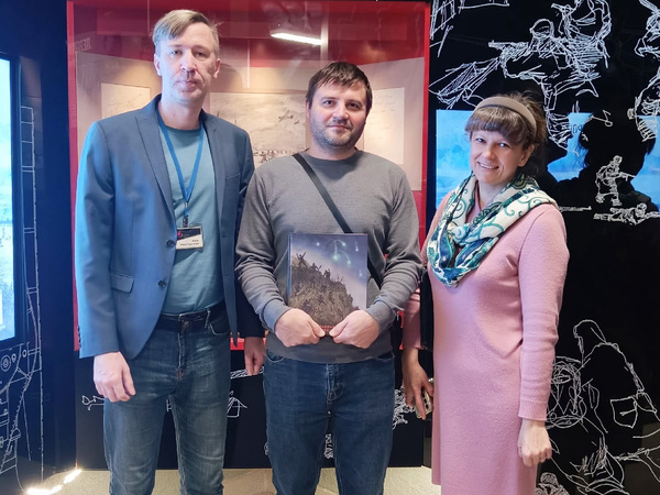 Внук героя Безымянной высоты посетил музей-заповедник «Прорыв блокады Ленинграда»