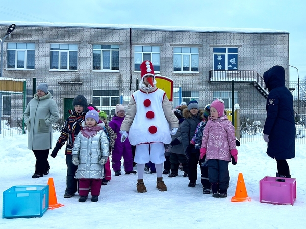 Праздник снега и спорта в "Светлячке" 