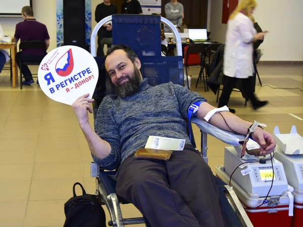 Каждый литр крови – чья-то надежда! 