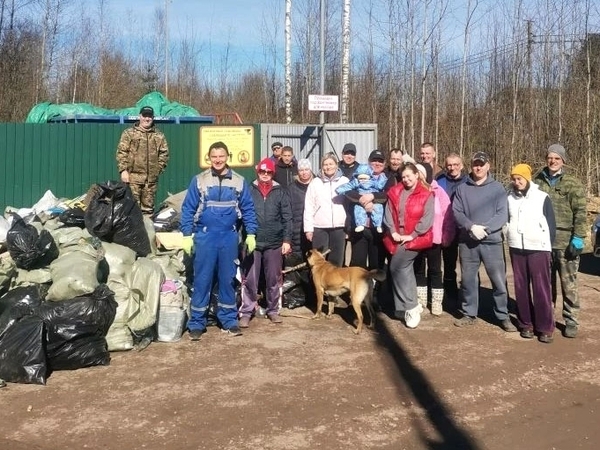 Три садоводства объединились на субботнике 